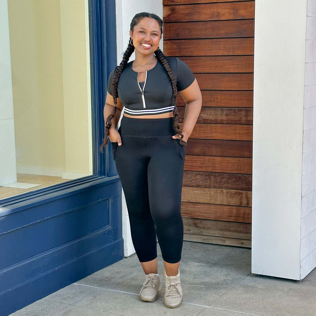 Short Squat Proof Leggings - Black (V2)